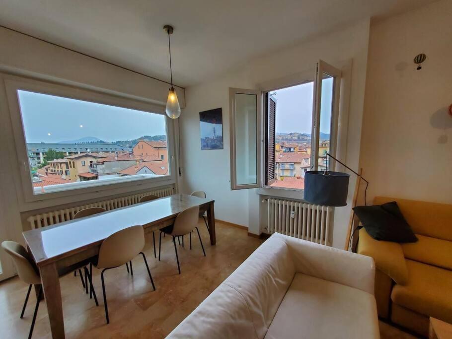 "La Me Ca" Intero Appartamento In Centro Con Vista Sui Colli Бергамо Экстерьер фото
